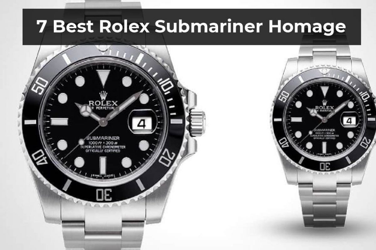 best rolex submariner homage